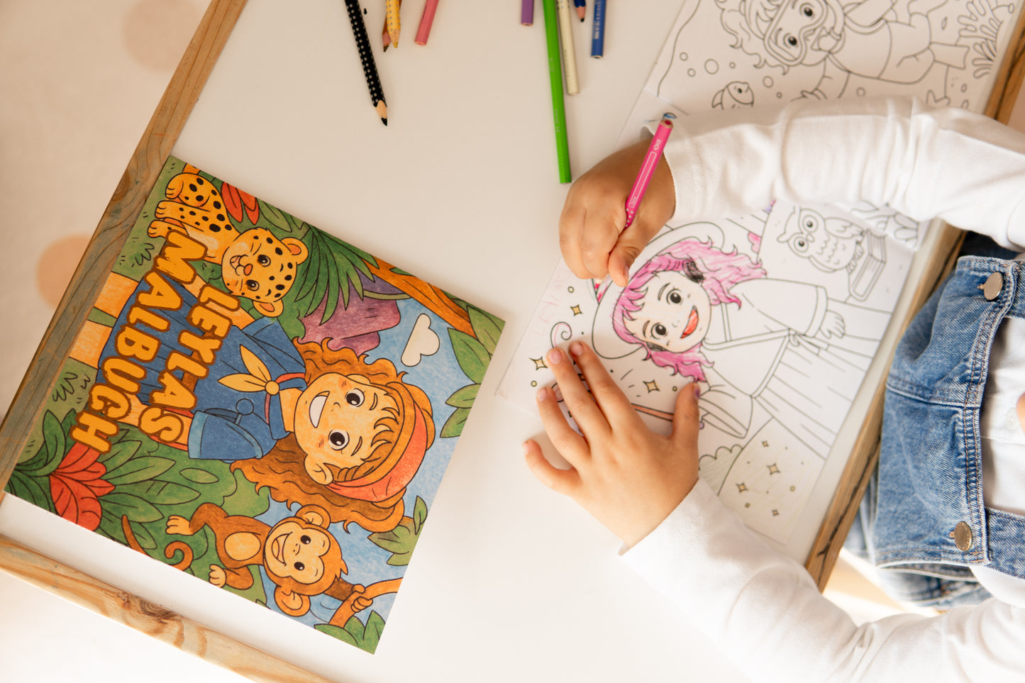 Lalabook – Das individuelle Malbuch